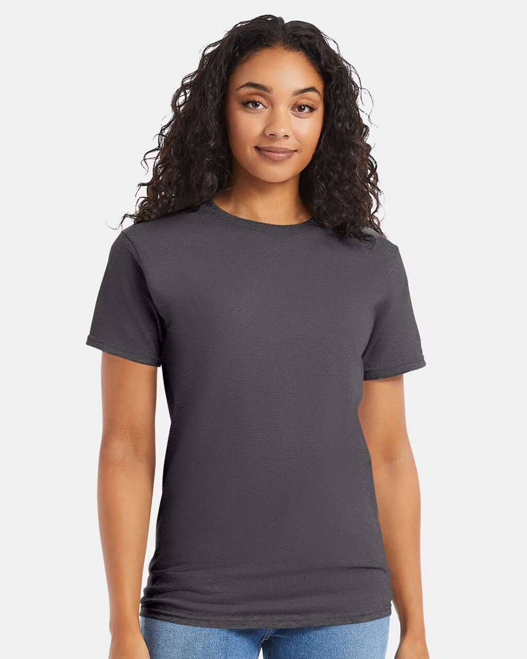 Hanes Unisex Essential Midweight Cotton Classic Fit Crewneck T Shirt For Casual wear